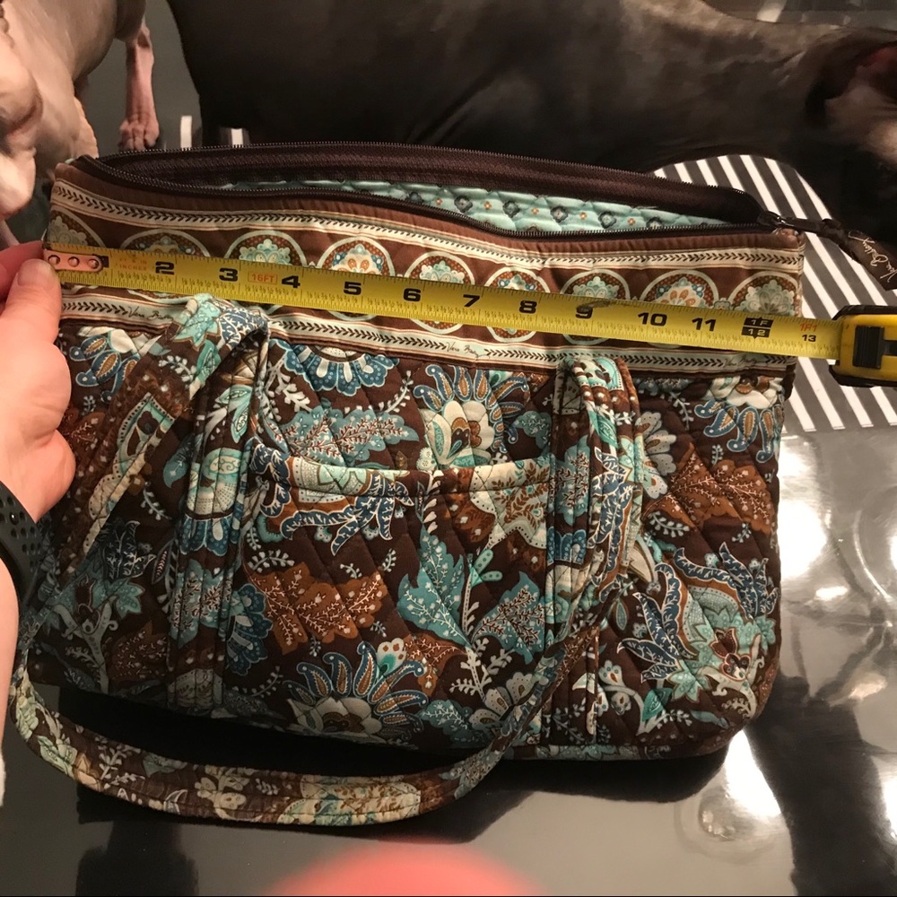 Vera Bradley Java blue shoulder bag - Picture 10 of 12